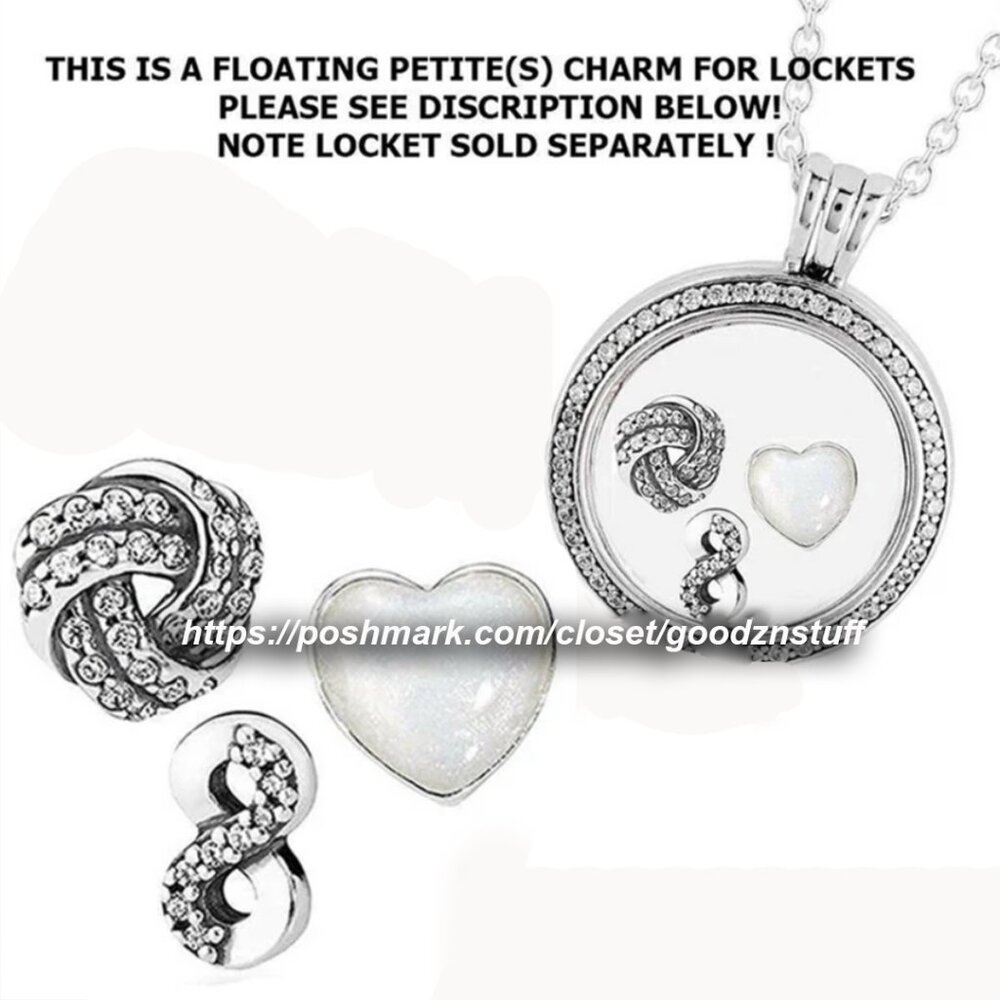 Pandora Infinite Love Locket Petite Charm 792103CZ